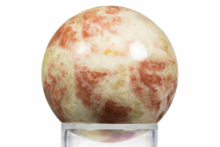 Polished Red Calcite Sphere - China #319458